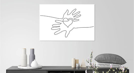 line art Minimalist Modern Print 100% Australian Made