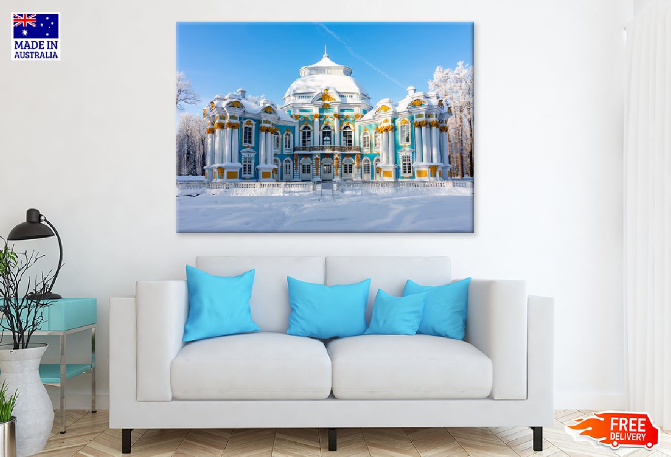 Hermitage Pavilion View Photograph in Russia Print 100% Australian Made