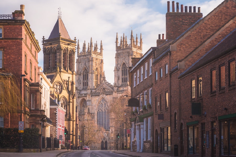 Morning York Minster Cathedral View Photograph Print 100% Australian Made