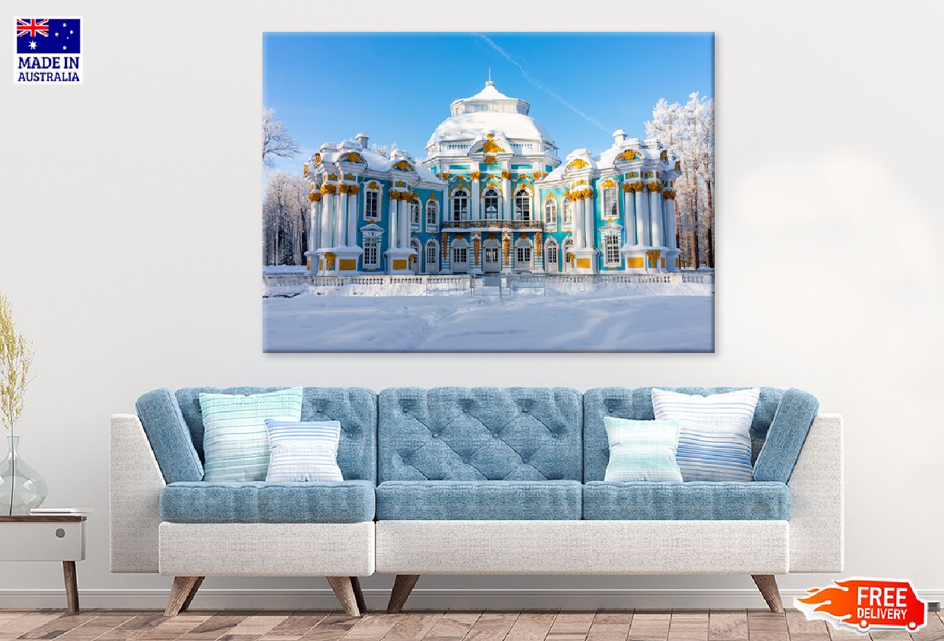 Hermitage Pavilion View Photograph in Russia Print 100% Australian Made