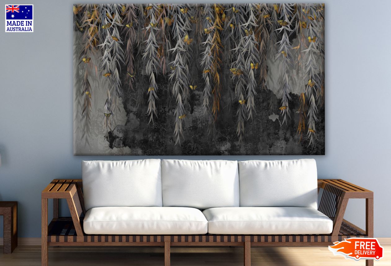 Stunning Leaves Abstract Design Print 100% Australian Made