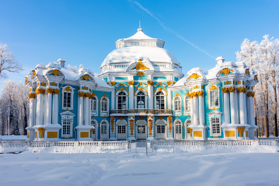 Hermitage Pavilion View Photograph in Russia Print 100% Australian Made