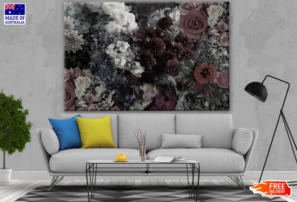 Floral Design Print 100% Australian Made