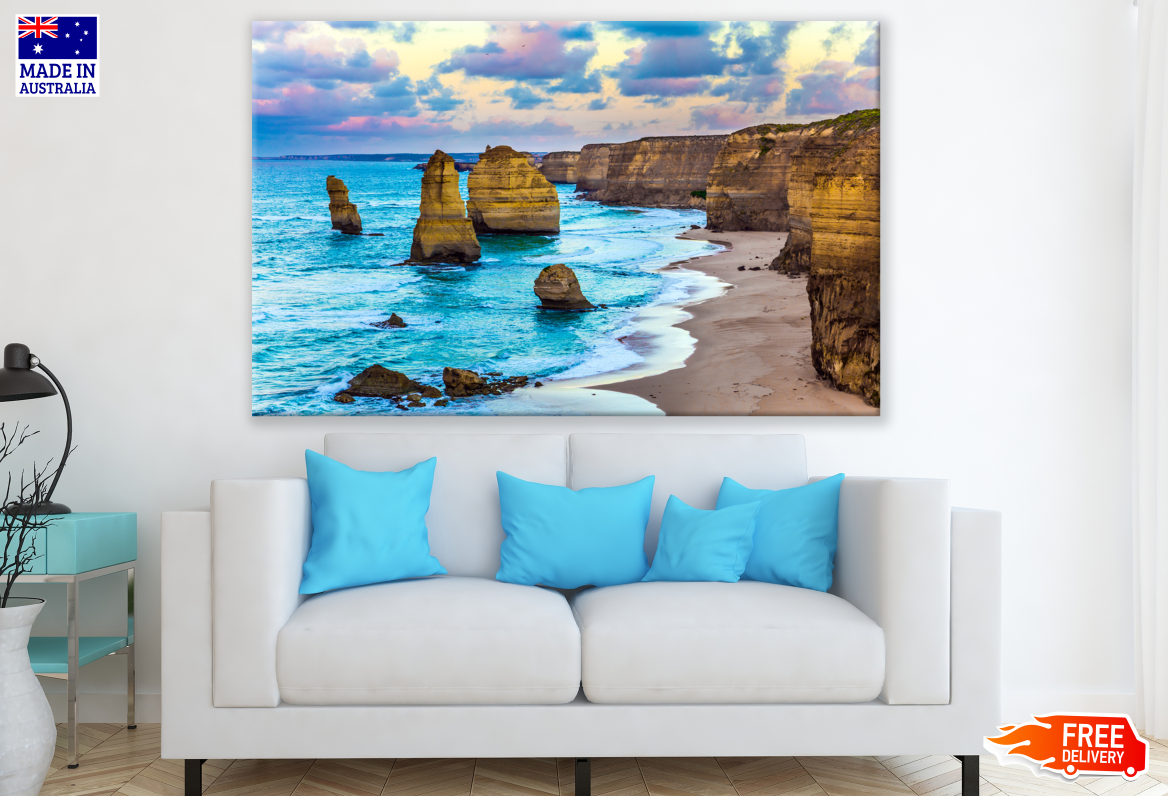 Twelve Apostles Rocks Beach Photograph Print 100% Australian Made