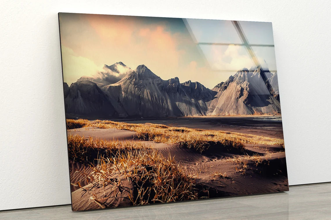 Mountain Scenery Photograph Acrylic Glass Print Tempered Glass Wall Art 100% Made in Australia Ready to Hang