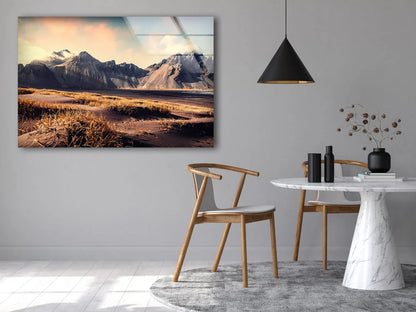 Mountain Scenery Photograph Acrylic Glass Print Tempered Glass Wall Art 100% Made in Australia Ready to Hang