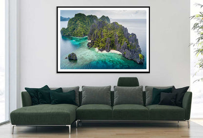 Aerial View Shimizu Island View Photograph Home Decor Premium Quality Poster Print Choose Your Sizes