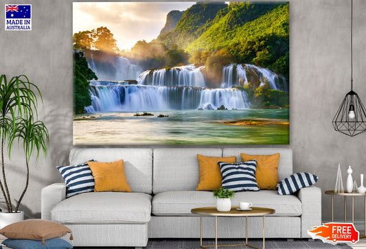Waterfall Scenery Print 100% Australian Made