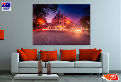 Kandy Skyline Night View Photograph Print 100% Australian Made