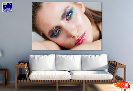 Girl with Makeup Portrait Photograph Print 100% Australian Made