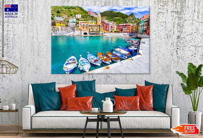 Terre Village Vernazza Liguria View Photograph Print 100% Australian Made