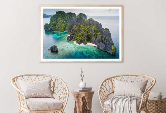 Aerial View Shimizu Island View Photograph Home Decor Premium Quality Poster Print Choose Your Sizes