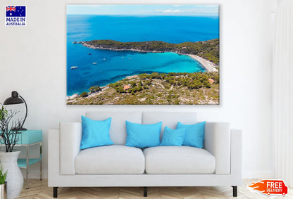 Elba Island Sea View Photograph Italy Print 100% Australian Made