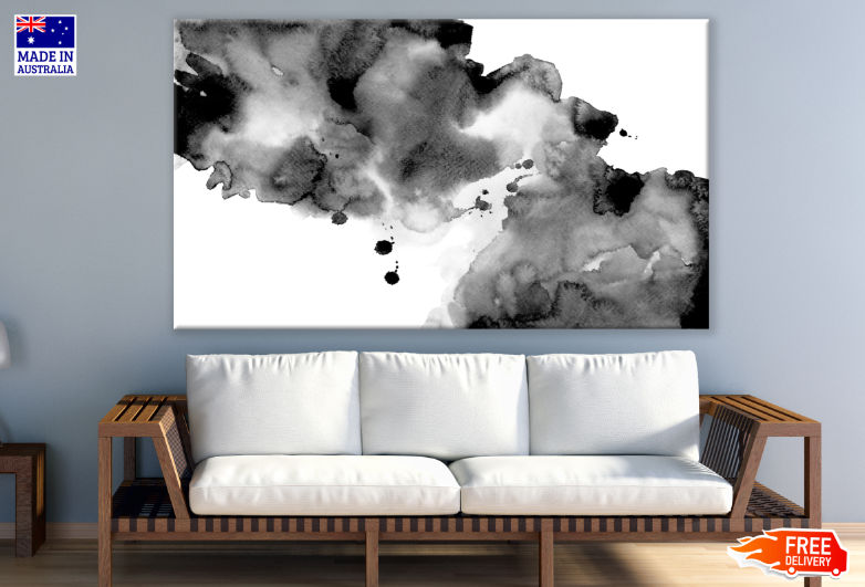 B&W Abstract Design Print 100% Australian Made