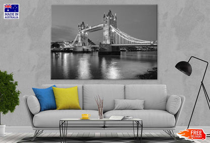 Tower Bridge & Park B&W View Photograph Print 100% Australian Made