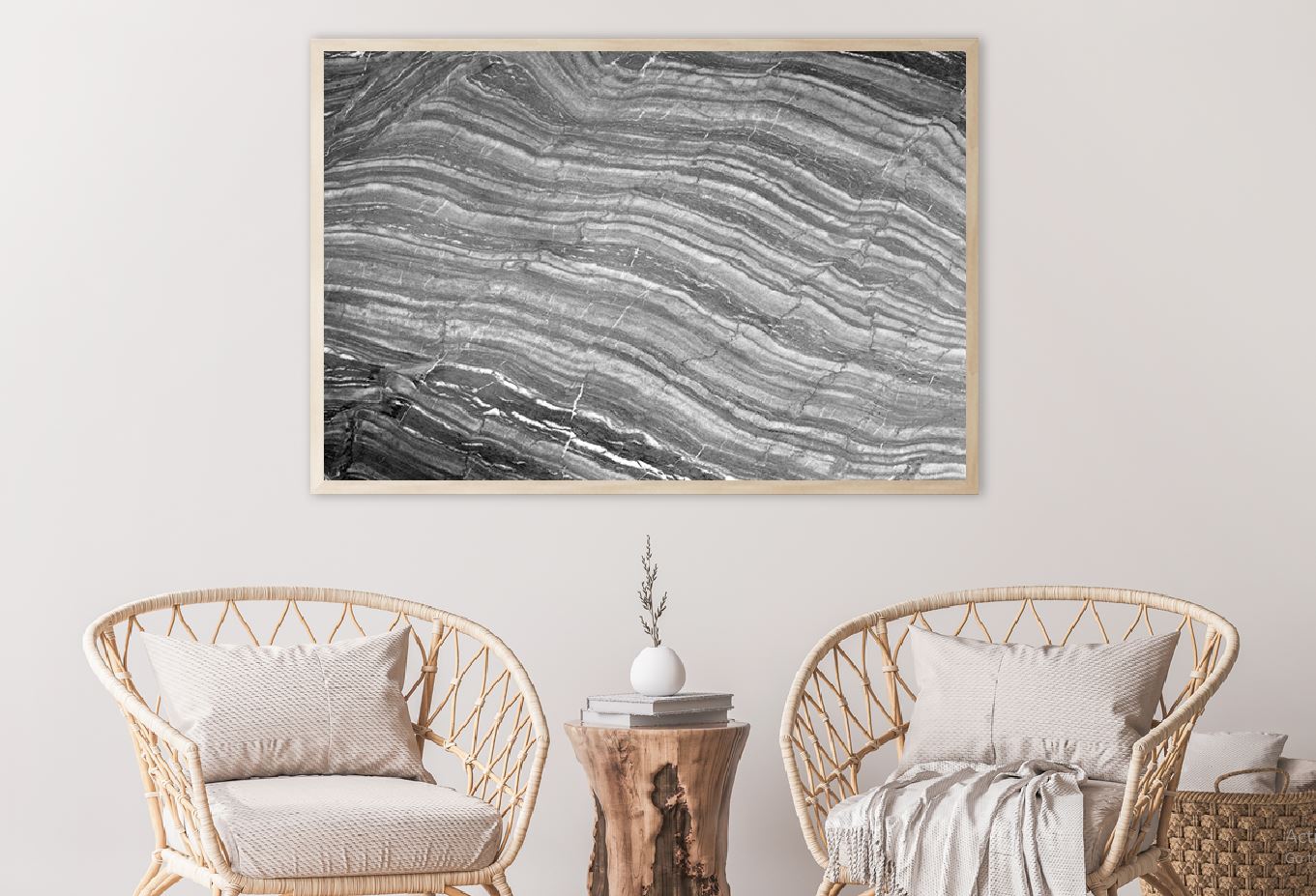 Dark Grey Marble Abstract Design Home Decor Premium Quality Poster Print Choose Your Sizes