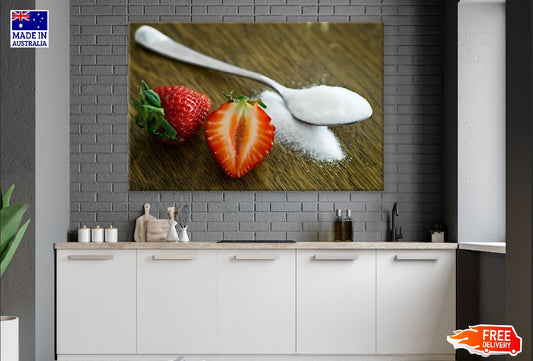 Berry & Sugar with Spoon Photograph Print 100% Australian Made