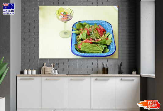 Salad Dish Food Photograph Print 100% Australian Made