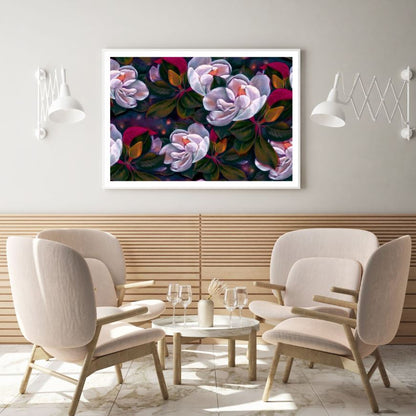 Colorful Flowers Oil Painting Home Decor Premium Quality Poster Print Choose Your Sizes