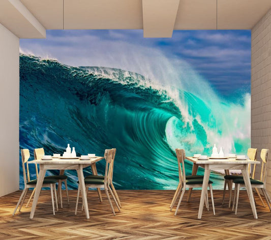Wallpaper Murals Peel and Stick Removable Sea Wave Crashing High Quality