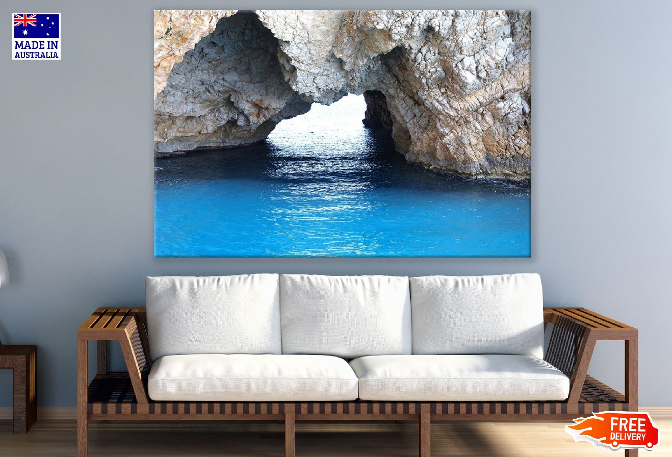 Mediterranean Sea View Photograph Print 100% Australian Made