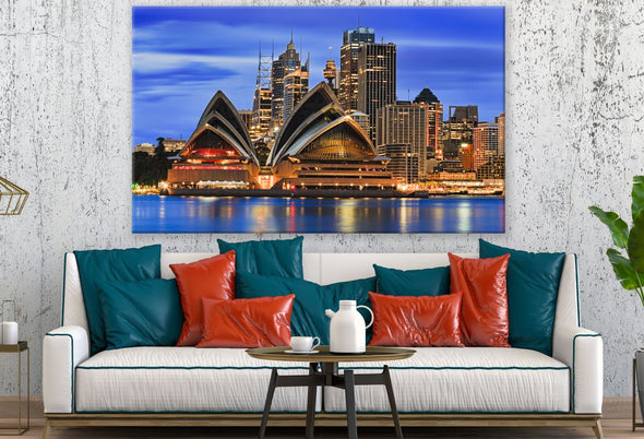 Sydney Opera House Print Ready to hang 100% Australian Made