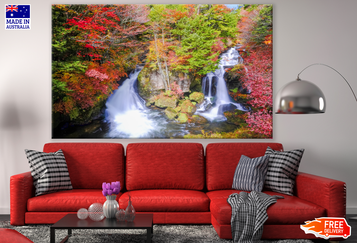 Stunning Ryuzu Falls in Japan Photograph Print 100% Australian Made