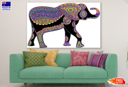 Abstract Elephant Design Print 100% Australian Made