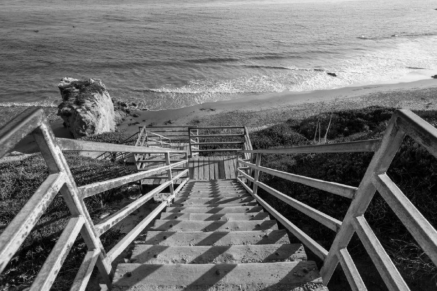 EL Matador Beach California B&W View Photograph Print 100% Australian Made