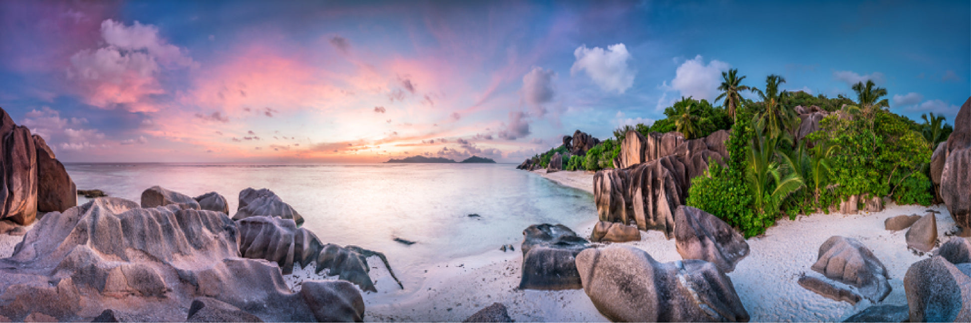 Panoramic Canvas Stunning Sea Scenery Photograph High Quality 100% Australian made wall Canvas Print ready to hang