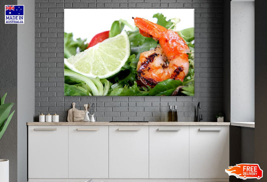 Lime and Shrimp Salad Photograph Print 100% Australian Made
