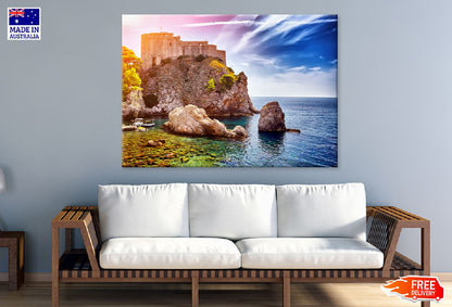 Fort Lovrijenac View Photograph in Dubrovnik Print 100% Australian Made