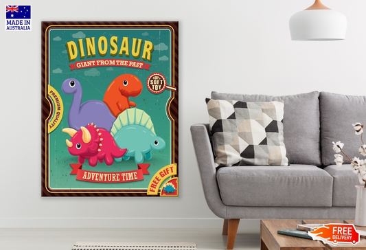 Dinosaur Poster Print 100% Australian Made