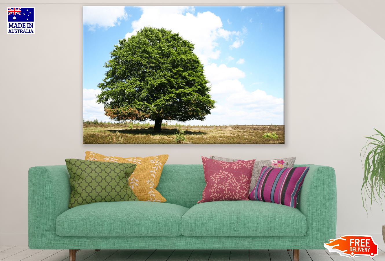 Old Big Tree Autumn Photograph Print 100% Australian Made