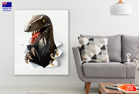 Dinosaur Painting Print 100% Australian Made