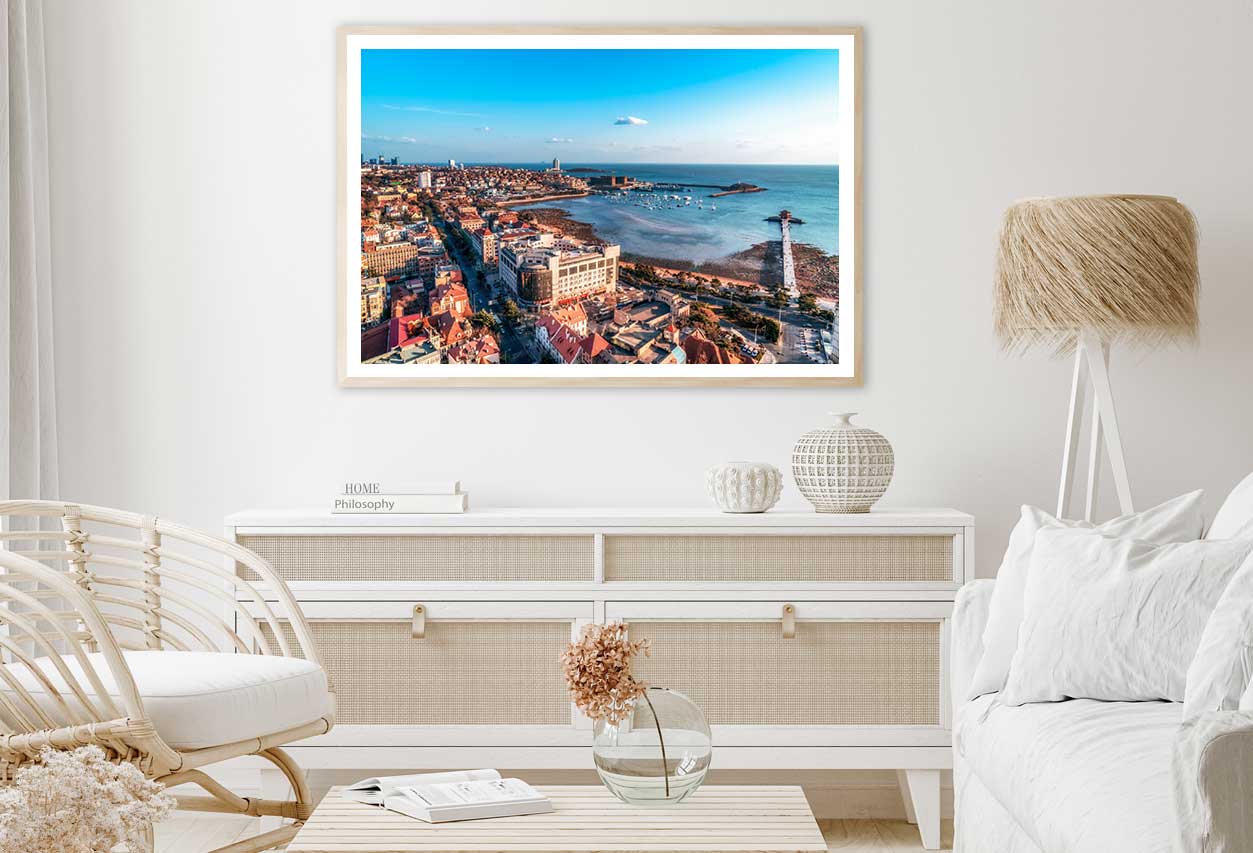 Qingdao Coastline Scenery View Photograph Home Decor Premium Quality Poster Print Choose Your Sizes