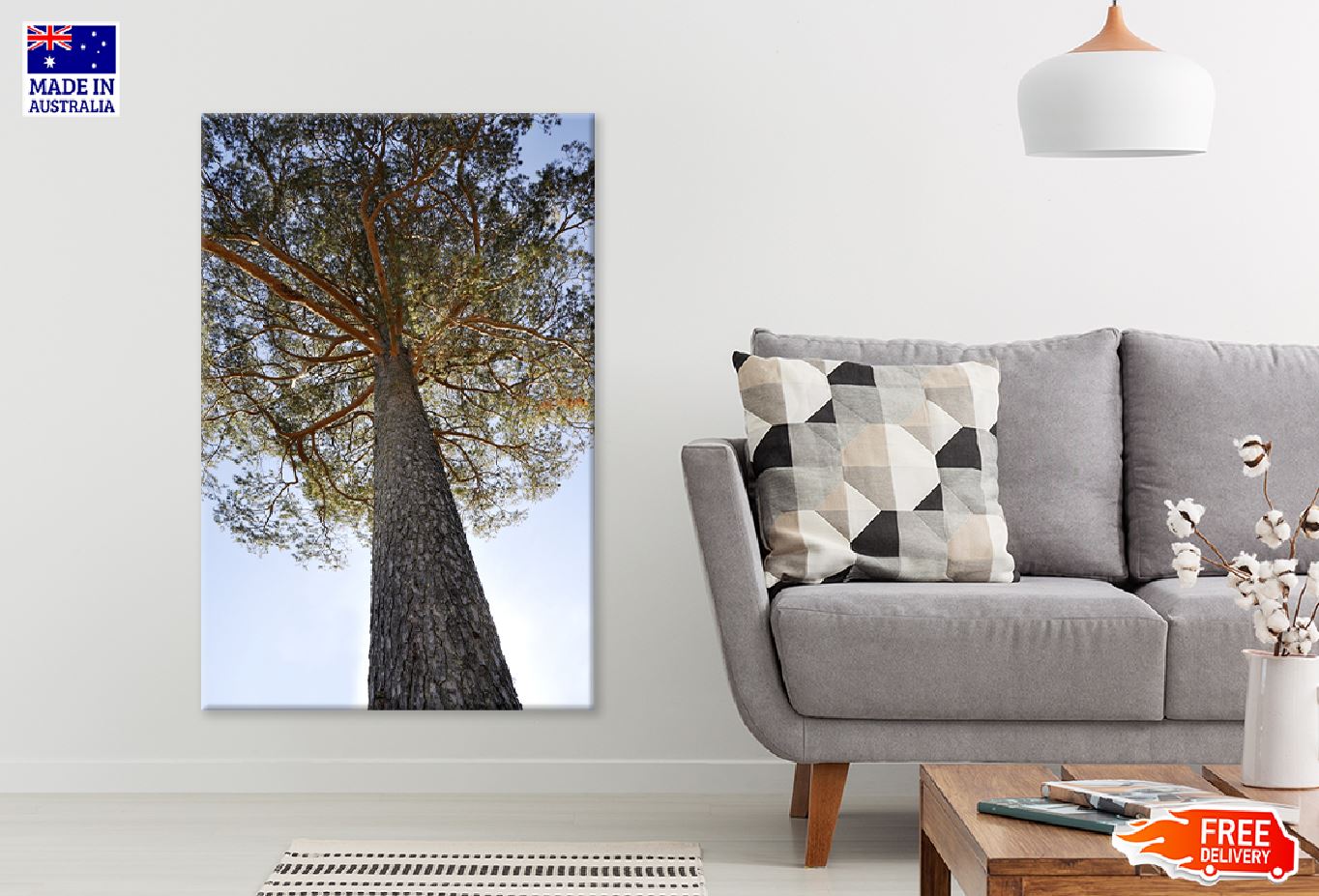 Long Old Tree View From Below Photograph Print 100% Australian Made