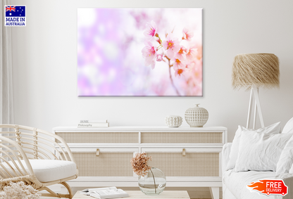 Blossom Flower On Trees Photograph Print 100% Australian Made