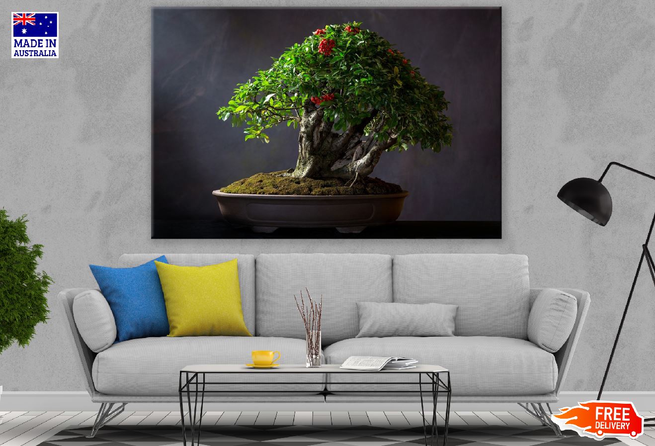 Style Bonsai Tree Photograph Print 100% Australian Made