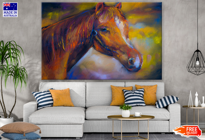 Horse Portrait Painting Print 100% Australian Made