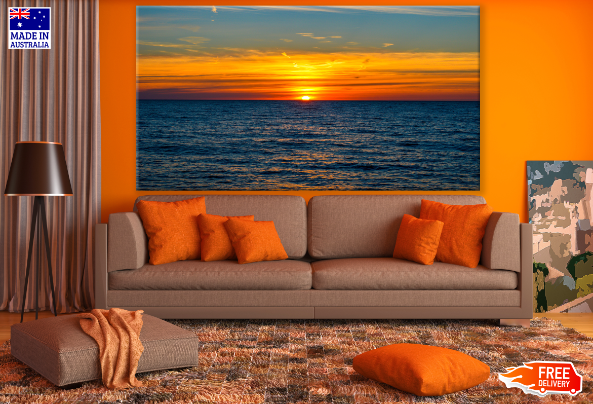 Beach Sunset Photograph Print 100% Australian Made