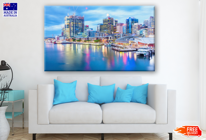 Harbour Evening View Photograph Print 100% Australian Made