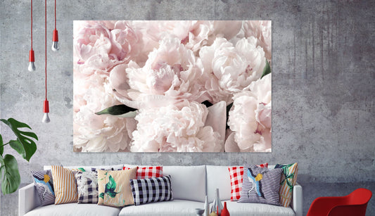Stunning flowers Peonies Painting Print 100% Australian Made