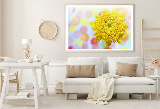 Pink Chrysanthemum Petals View Home Decor Premium Quality Poster Print Choose Your Sizes