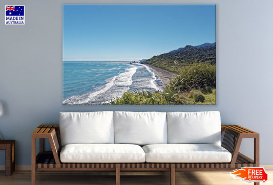Paparoa National Park Sea View Photograph Print 100% Australian Made