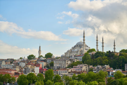 Suleymaniye Mosque Photograph in Istanbul Print 100% Australian Made