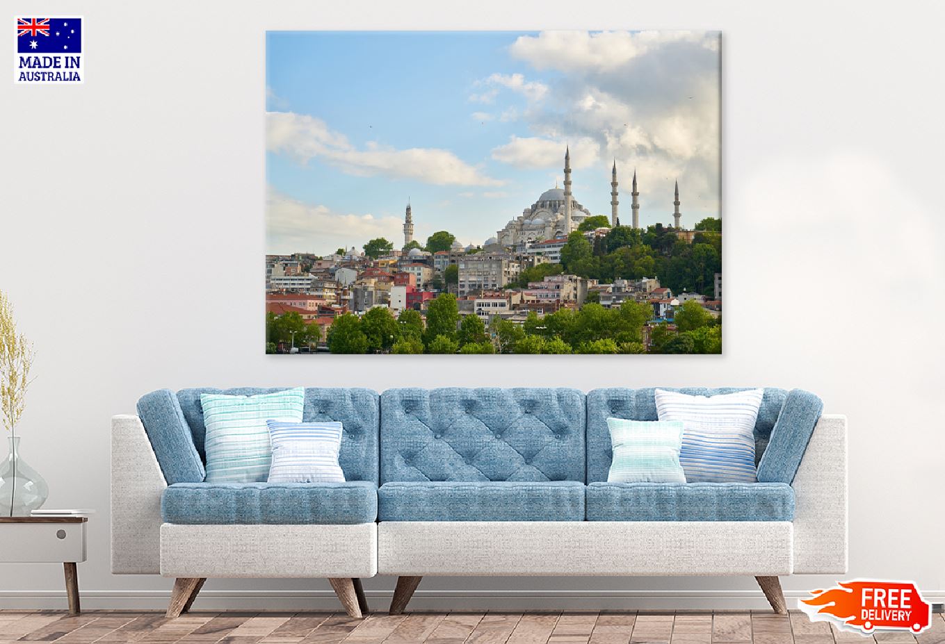 Suleymaniye Mosque Photograph in Istanbul Print 100% Australian Made