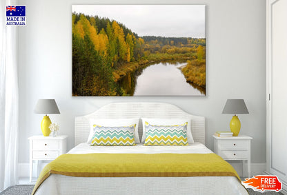 Autumn Forest & Lake Photograph Print 100% Australian Made