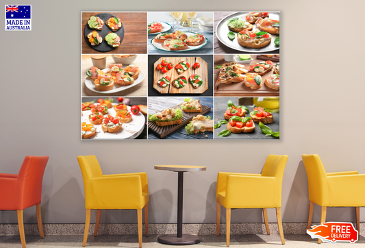 Bread Food Types Kitchen & Restaurant Print 100% Australian Made