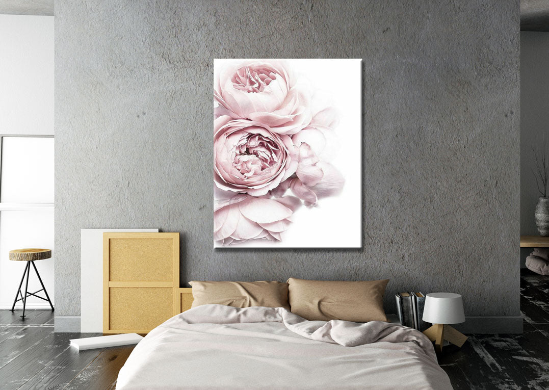 Peony Flowers Painting Print 100% Australian Made